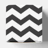 Ballotins Black & White Chevron Modern Party Favoriser les b (Haut)