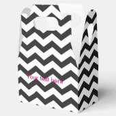 Ballotins Black & White Chevron Modern Party Favoriser les b (Ouvert)