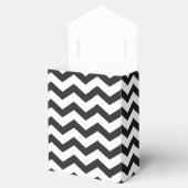 Ballotins Black & White Chevron Modern Party Favoriser les b (Ouvert)
