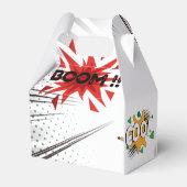 Ballotins Black White Comic Book Anniversaire Party (Arrière)