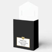 Ballotins Black White Gold Heart Party Favoriser le Mariage (Ouvert)