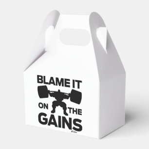 Ballotins Blâmez-le sur les gains...et des friandises.