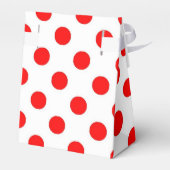 Ballotins blanc avec des pois rouges (Arrière)