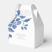 Ballotins Blanc et bleu | Mariage floral (Arrière)