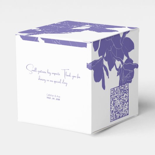 Ballotins blanc et violet classe (Verso)