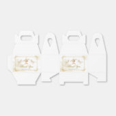 Ballotins Blanc Gold Mexicain Boy Baptême 1er anniversaire (Déplié)