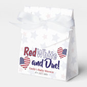 Ballotins Blanc rouge et Ballotin Baby shower dû (Verso)