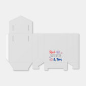 Ballotins Blanc rouge et deux 2e anniversaire (Déplié)