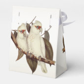 Ballotins Blancs boîte de faveurs de mariage (Arrière)