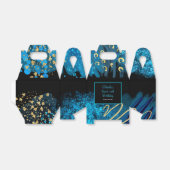 Ballotins Bleu alcool Encre douce 16 (Déplié)