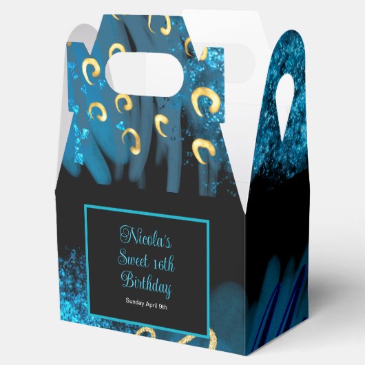 Ballotins Bleu alcool Encre douce 16 (Ouvert)