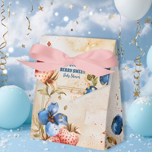 Ballotins Bleu Berry Baby shower doux