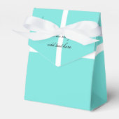 Ballotins Bleu & Blanc Bow Elégant Party Favoriser Boxes (Verso)