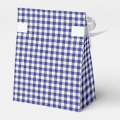 Ballotins Bleu-Blanc Ginham-PARTY FAVOR BOX, tente (Arrière)