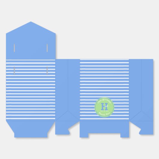 Ballotins Bleu ⎮ Blanc Vert Ballotin (Déplié)