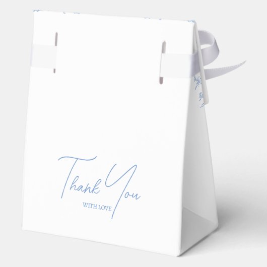 Ballotins Bleu Chinoiserie Toile de Jouy Mariage (Verso)