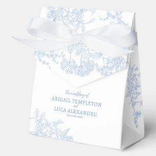 Ballotins Bleu Chinoiserie Toile de Jouy Mariage