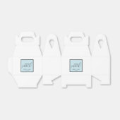 Ballotins Bleu clair Snack Midnight Personnalisé Mariage Gab (Déplié)