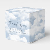 Ballotins Bleu clair "Sur un petit nuage" Week-end d'enterre (Verso)