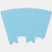 Ballotins Bleu Clair Uni Simple Popcorn Attrayant (Déplié)