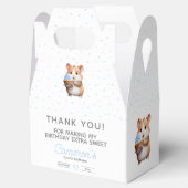 Ballotins Bleu cupcake hamster, grignoter & giggle anniversa (Ouvert)