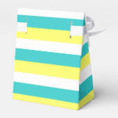 Ballotins Bleu d'Aqua, jaune citron et blanc (Arrière)