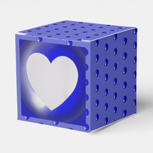 Ballotins Bleu de dentelle en céramique de Grèce (Verso)