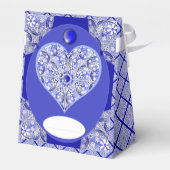 Ballotins Bleu de dentelle en céramique de Grèce (Arrière)