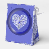 Ballotins Bleu de dentelle en céramique de Grèce (Arrière)