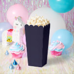 Ballotins Bleu de marine personnalisable Simple Popcorn attr<br><div class="desc">Vous apprécierez ces ballotins de pop-corn bleu marine personnalisables, alliant simplicité et style. Parfait pour les mariages, les anniversaires ou les événements d'entreprise, leur design accrocheur convient à toute célébration. Personnalisez avec des noms, des dates ou des messages pour une touche unique. Idéal pour le pop-corn, les bonbons ou les...</div>