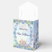 Ballotins Bleu doux Pastel violet Hydrangea Oval Anniversair (Ouvert)