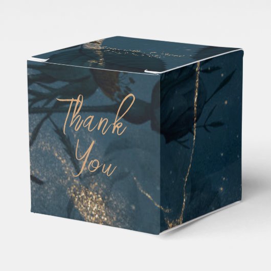 Ballotins Bleu élégant et or (Verso)