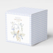 Ballotins Bleu En vichy Peter le Baby shower Rabbit MUTED BL (Verso)