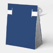 Ballotins Bleu et Argent Bar Mitzvah Merci moderne (Arrière)