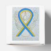 Ballotins Bleu et Jaune Sensibilisation Ruban Party Favorise (Haut)