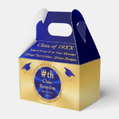 Ballotins Bleu et or, Unique, Classe Faveurs Réunion, Boîtes (Verso)