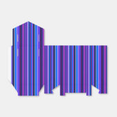 Ballotins Bleu et violet bandes verticales (Déplié)