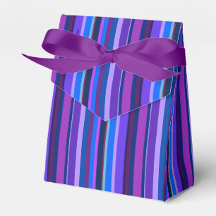 Ballotins Bleu et violet bandes verticales