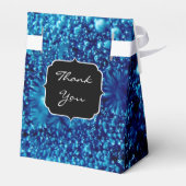 Ballotins Bleu étincelles Abstraites bulles congelées Monogr (Arrière)