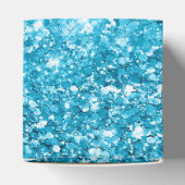 Ballotins Bleu faux parties scintillant scintillant look pai (Haut)