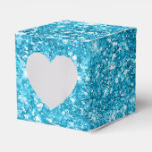 Ballotins Bleu faux parties scintillant scintillant look pai (Verso)