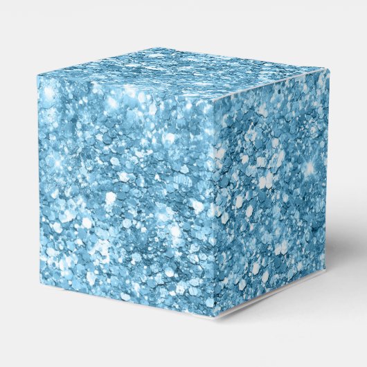 Ballotins Bleu faux parties scintillant scintillant look pai (Arrière)