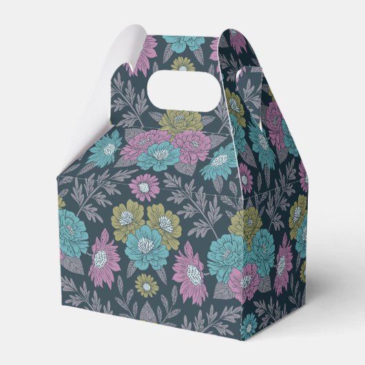 Ballotins Bleu foncé, vert et violet (Arrière)