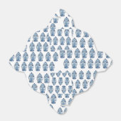 Ballotins Bleu Ginger Jar Jars Boîte de mariage Favor (Déplié)