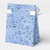 Ballotins Bleu gouttelettes d'eau (Arrière)