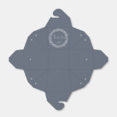 Ballotins Bleu gris brillant Merci (Déplié)