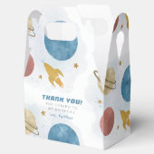 Ballotins Bleu Jaune Espace extra-atmosphérique Merci Annive (Ouvert)