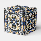 Ballotins Bleu jaune noir Azuleju espagnol marocain (Arrière)