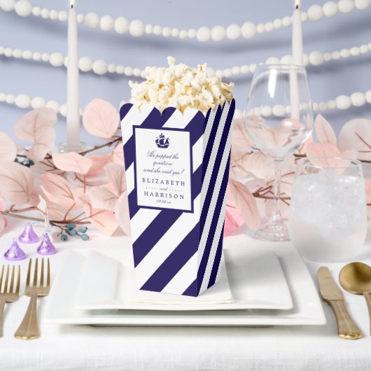 Ballotins Bleu Mariage de navire marine (Mariage)