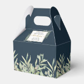 Ballotins Bleu Marine Profond de la Verdure Un Douce Début d (Arrière)